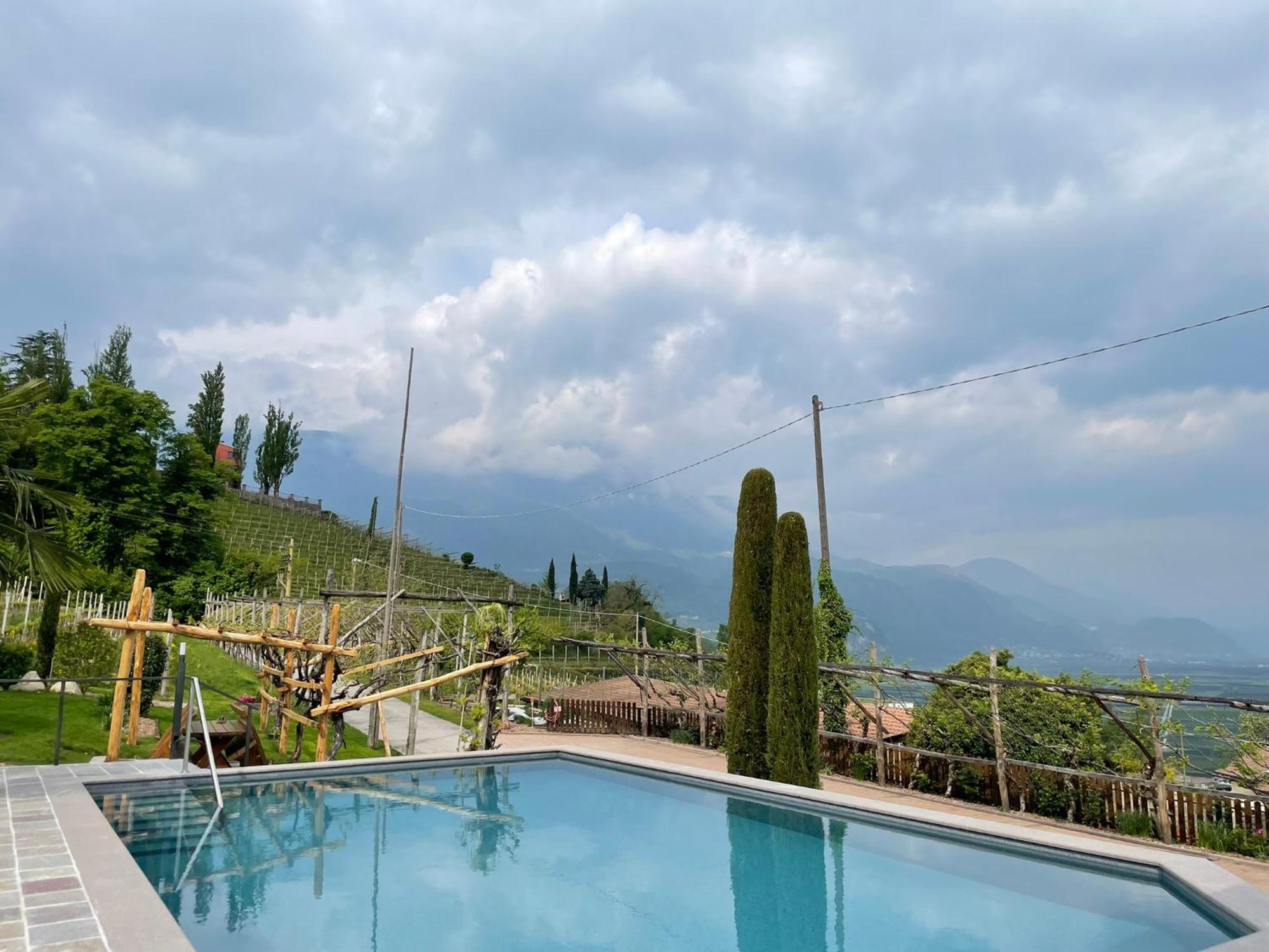 Pension Etschblick B&B Frangarto Exterior foto
